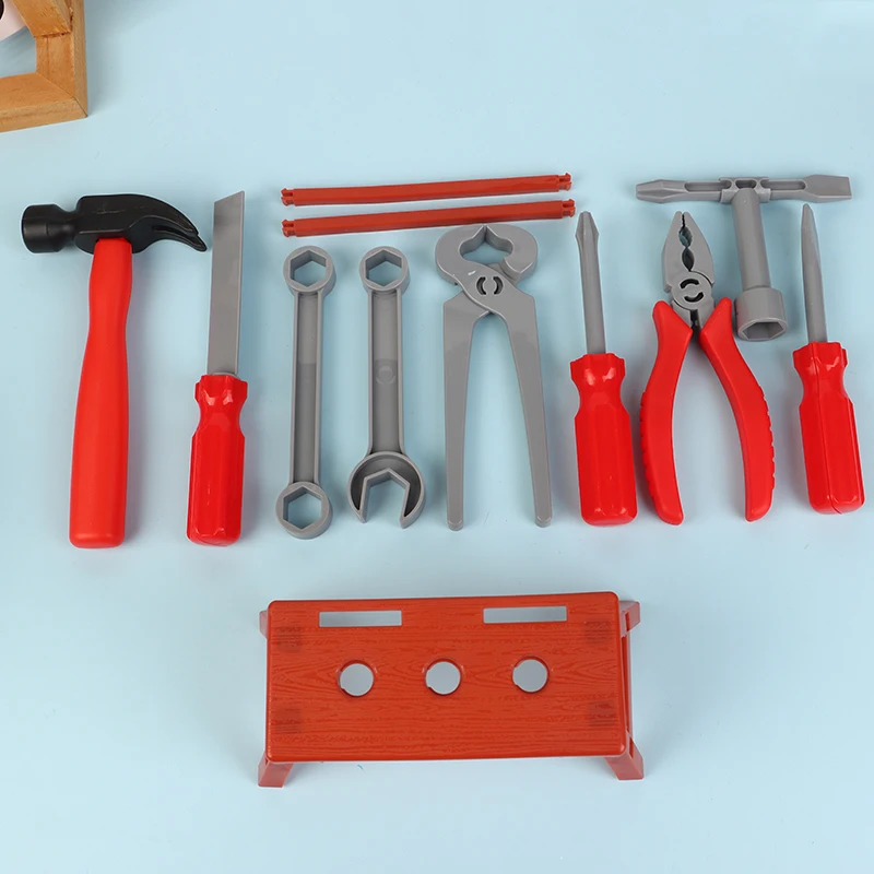 Kids Toolbox Kit Educational Toys Simulation Repair Tools Toys Drill Plastic Game Learning Engineering Puzzle Gifts For Boy