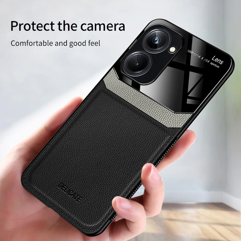 Luxury Leather Texture Shockproof Phone Pouch and Case Cover