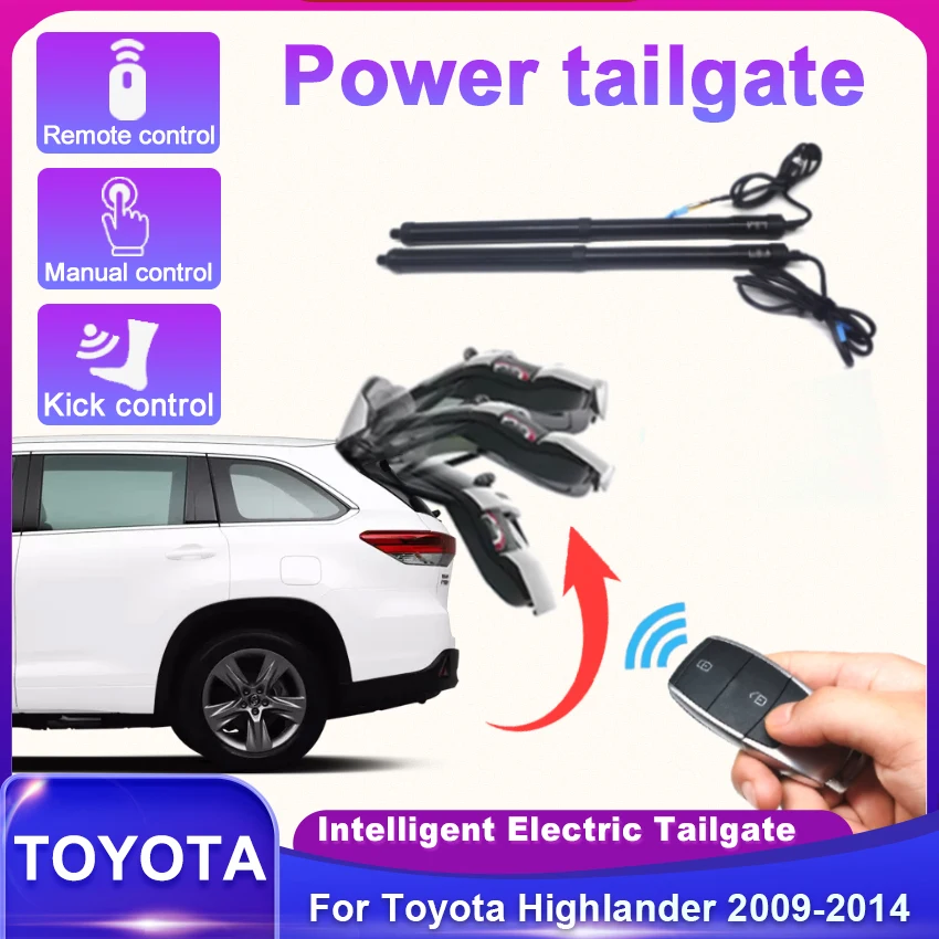

For Toyota Highlander 2009-2014 control of the trunk electric tailgate car lift auto automatic trunk opening sensor