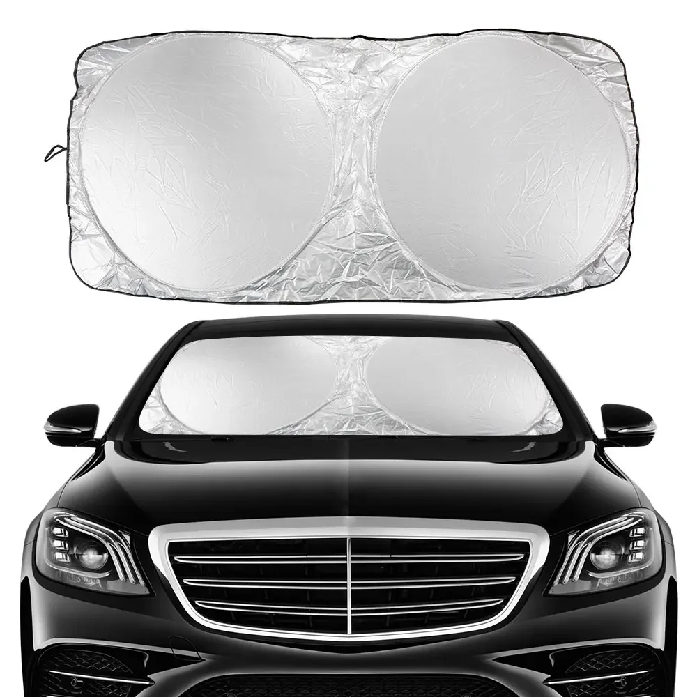 Car Windshield Sun Shade Cover For Hyundai I20 I10 Sonata I40 Santafe IX35 IX20 Solaris I30 Auto Sunshade Protector Accessories