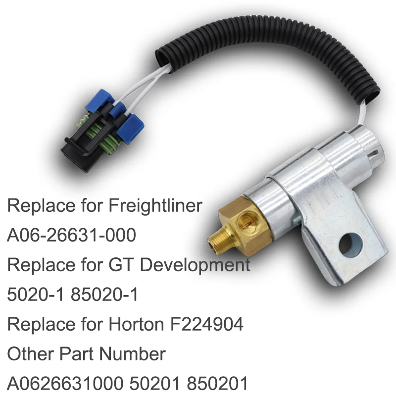 ファンクラッチエアソレノイドバルブ F224904 A06-26631-000