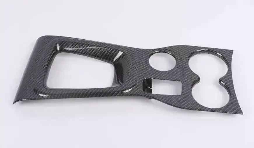 For Renault Kadjar Gear Shift Box Panel Frame Cover Trim Chrome Interior Water Cup Decoration Car-Styling