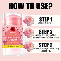 Crème hydratante pour les parties intimes - Hypoallergénique, pour tous types de peau, hydrate et raffermit, douce pour les peaux sensibles, parfum frais 6