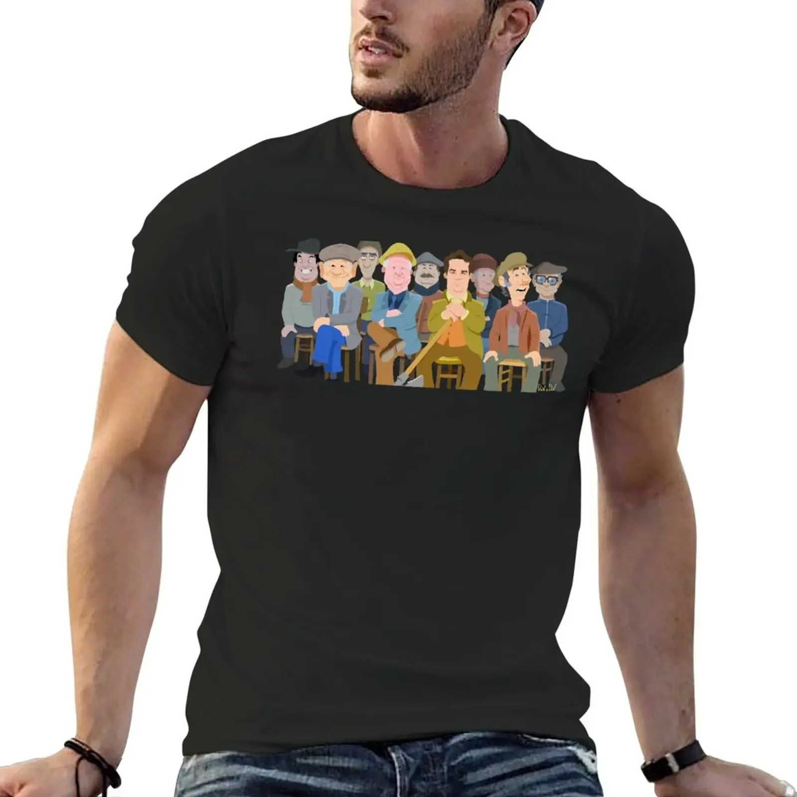 Il Treo È Sembre Il Tremo T-Shirt Anime Vestiti Magliette Doganali Per Uomo