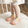Animal Pattern Baby Floor Socks Non-slip Silicone Sole Cute Cartoon Toddler Shoes Breathable Casual Cotton Baby Boys Girls Shoes 3