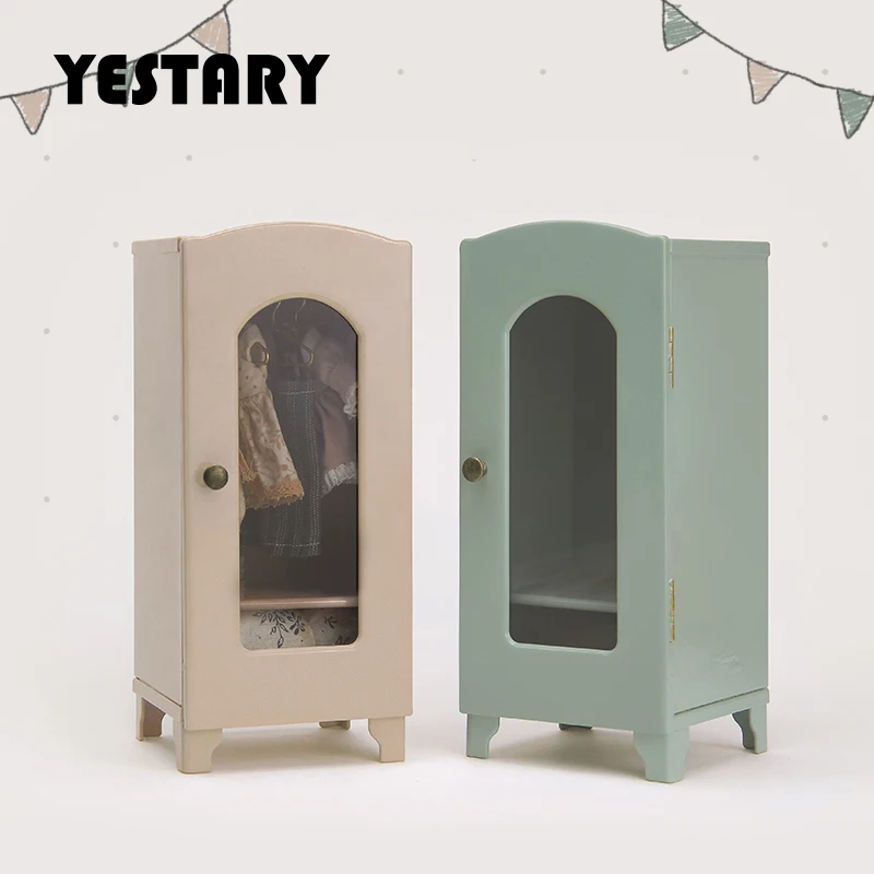 

Мебель для кукольного домика YESTARY 1/12 BJD, железный шкаф для Blythe OB11 1/8, аксессуары для кукол, миниатюрная мебель, игрушка для детей, подарки