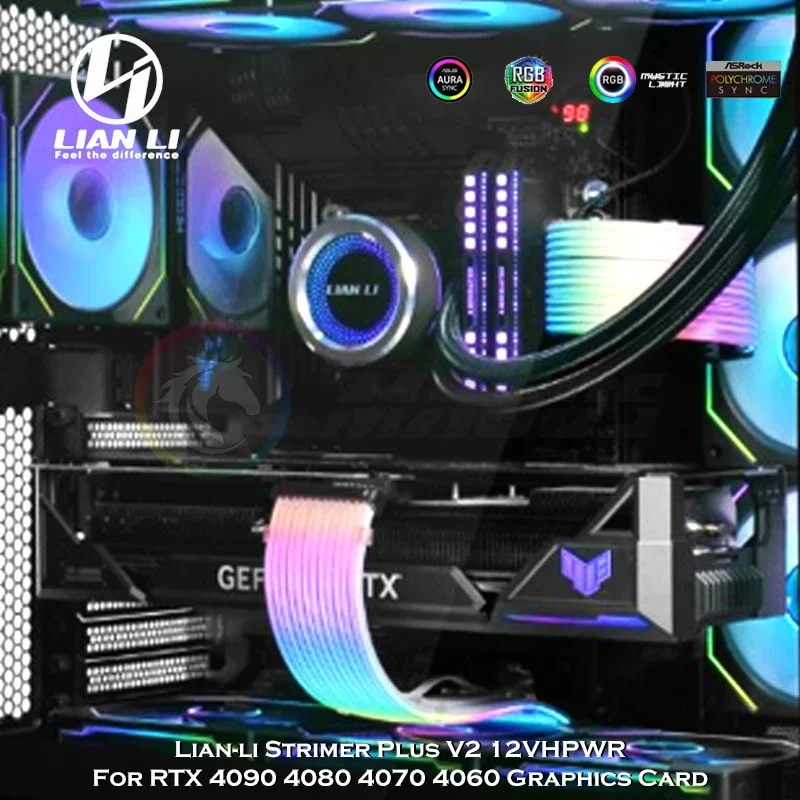 LIAN LI Strimer Plus V2 RGBライティング Strimer Plus V2 - LIAN LI is a Leading Provider of PC Cases