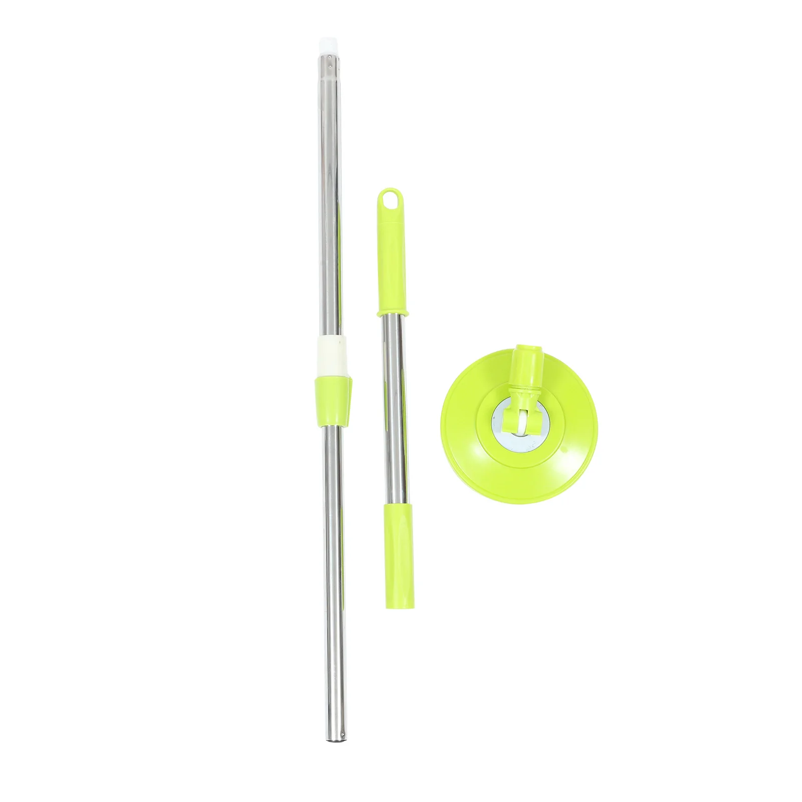 Mop Rod Replacement Rotary Cleaning Tools Floor Rotating Steel Part Spray Pole Handle Set 1 For Home