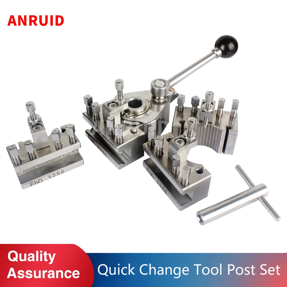 European lathe tool holder Quick Change Tool Post Set Aa Eb Ec 12x12mm