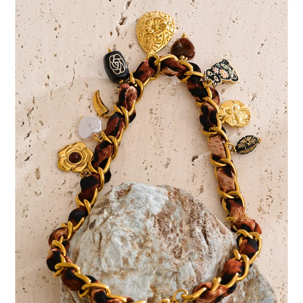 Yhpup Handmade Statement Necklace