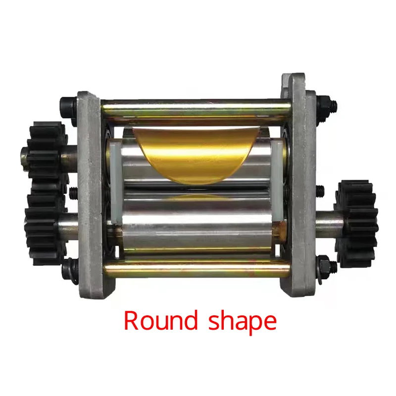 Round Shape Dumpling Moodle Mold Wonton Wrapper Mold Multi-Function Skin Rolling Machine Commercial Household