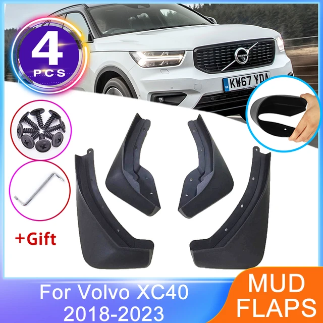 4-teilige Kotflügel für volvo xc40 2018 2019 2020 2021 2022 2023 vorderer  hinterer Kotflügelrad schutz Schlamm klappe Spritz schutz Zubehör -  AliExpress