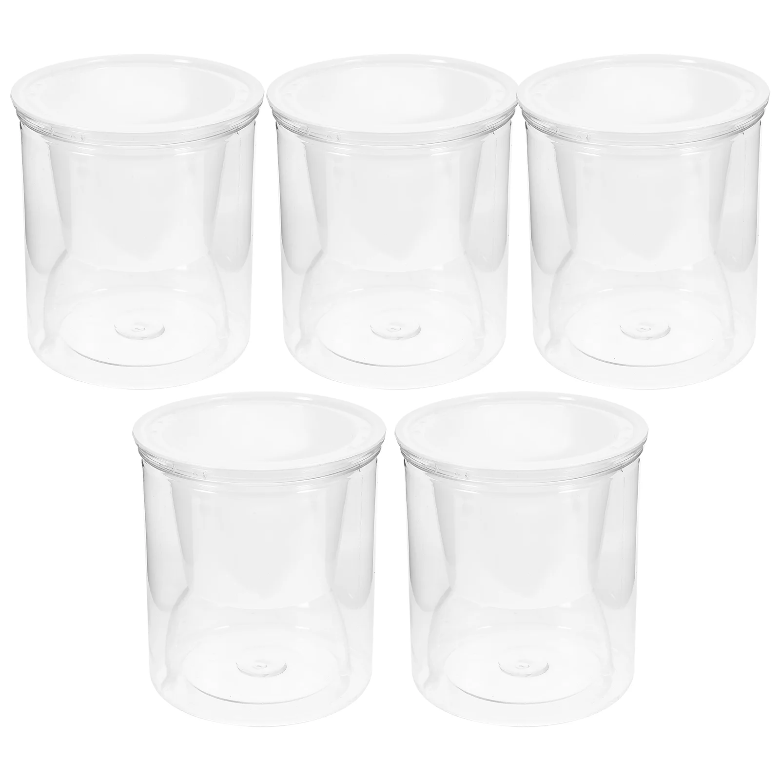 

Plastic Container Transparent Lazy Flower Pot Indoor Plant Pots Automatic Watering Planter