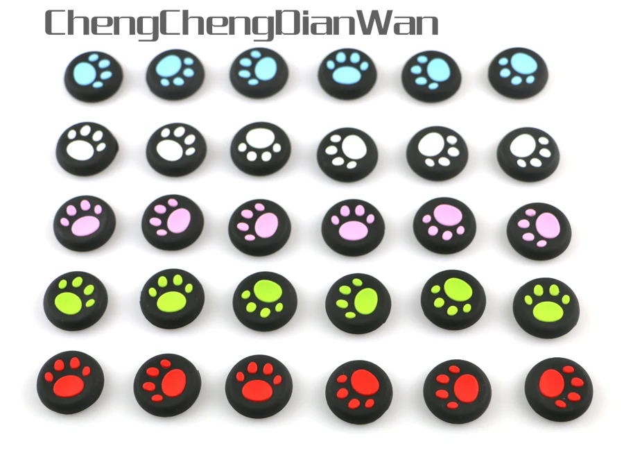 2 Pz/Lotto Cat Claw Style Silicone Analog Controller Grips Caps Cover Grips Per Ps4 Ps3 Ps5 Per Xbox 360