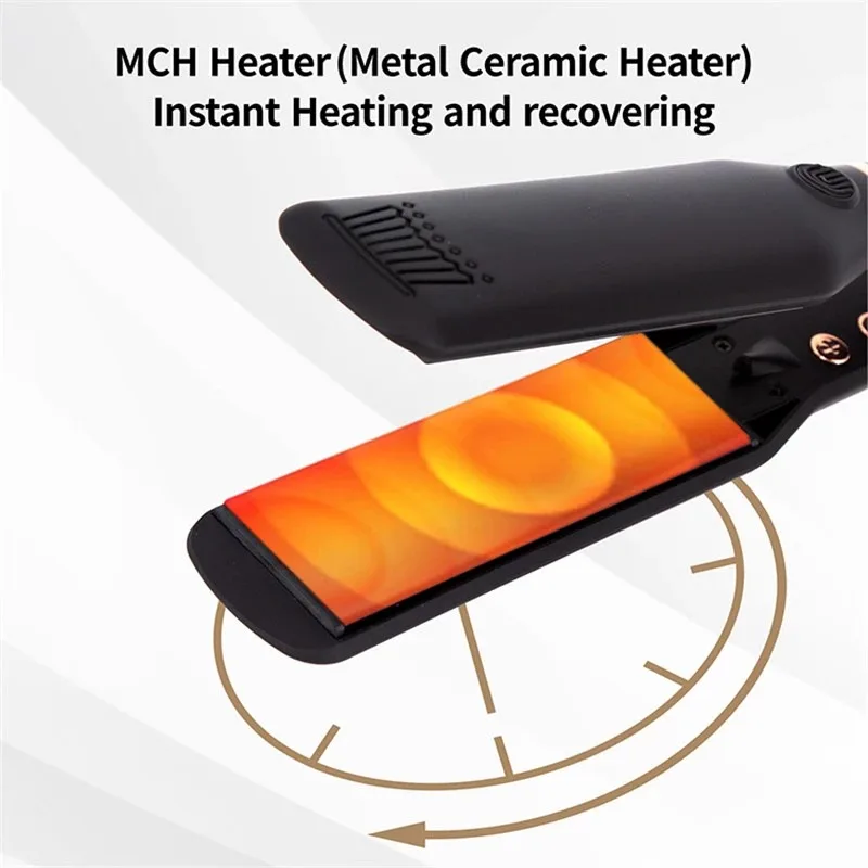 Hair Straightener Culer 500F High Temperature Fast Heating 260C Keratin Treatment Ionic planchas parael cabello lisseur cheveux 5