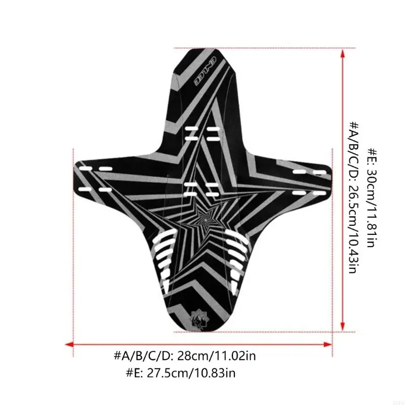 Bike Fenders, Bicycle Mudguard, Mountain Bike Front/Rear Mud Guard, Portable Bike Fenders Mudflap for Mountain Road, Bicycle Fender