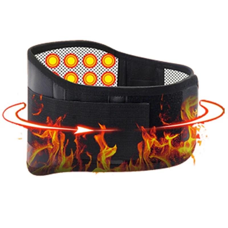 Adjustable Tourmaline Self-heating Magnetic Therapy Waist Belt Lumbar Support Back Waist Support Brace Double Banded aja lumbar lumbar support belt,back brace,waist support belt,back support belt,weightlifting belt