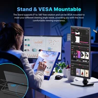 UPERFECT 18.4 Inch 4K UHD Portable Gaming Monitor HDR 3MS FreeSync IPS HDR Computer Display Bulit in Dual Speakers VESA OSD Menu - Image 5