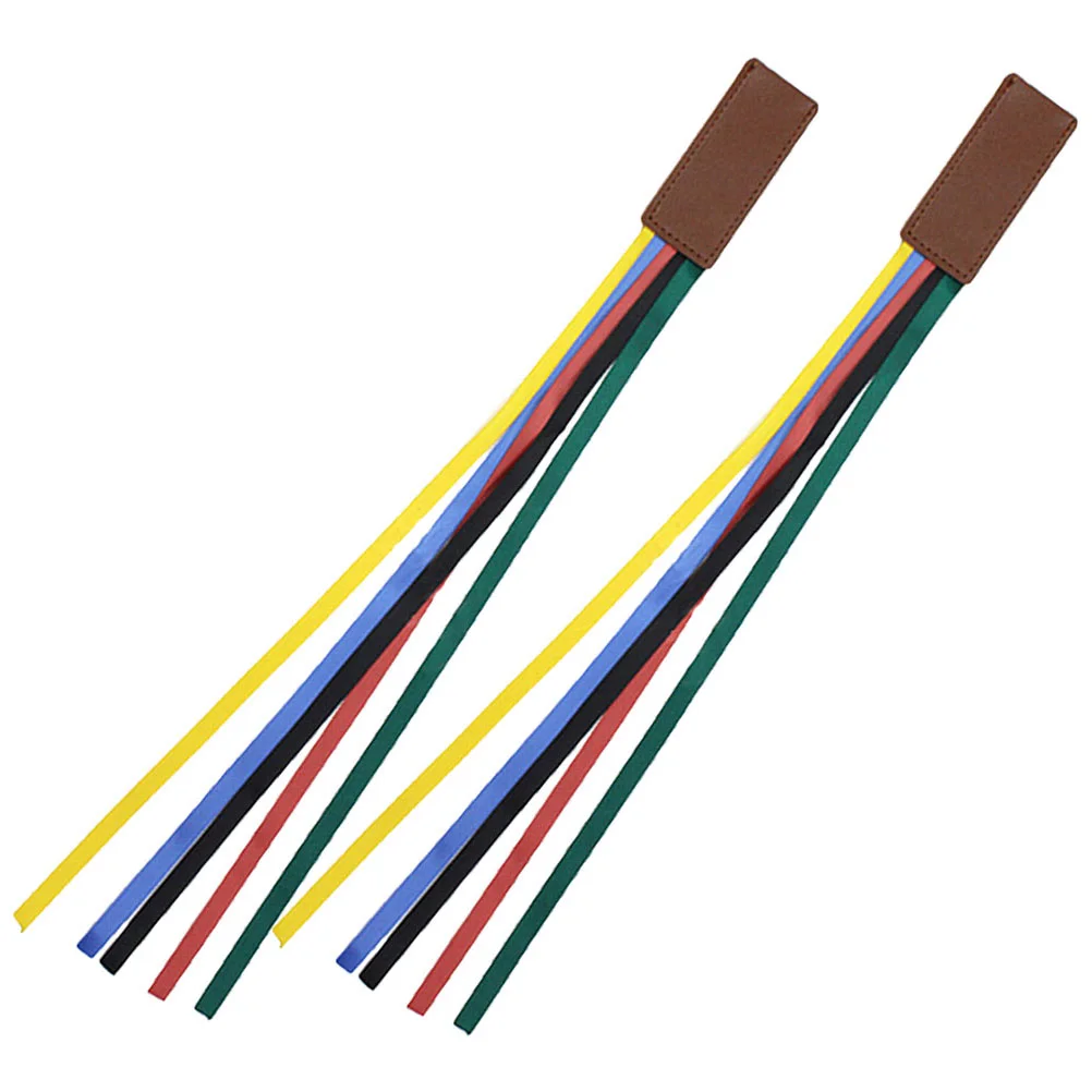 

2 Pcs Delicate Web Bookmark Student Labels Polyester Reading Accessories