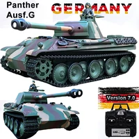 German Heavy Remote Controlled Tank  Panzerkampfwagen Ausf G 1/16 Scale TK7.0 Desert Yellow RC Tank Airsoft BB Shooting 1