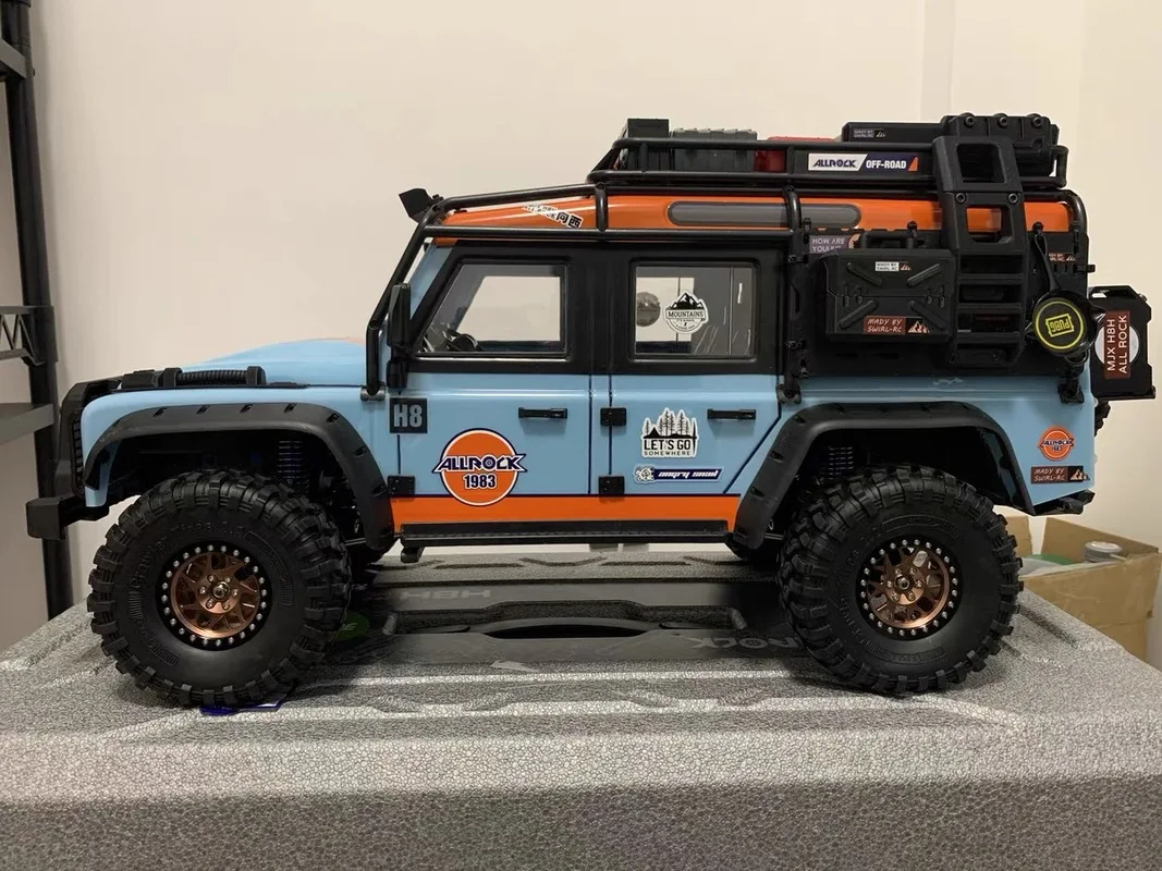 Rc1/8 Mjx H8h-V2 Rc Car Off Road 4x4 Brushless Power High-Speed Remote Control Car Differential Lock Two-Speed Shift Four-Wheel 2