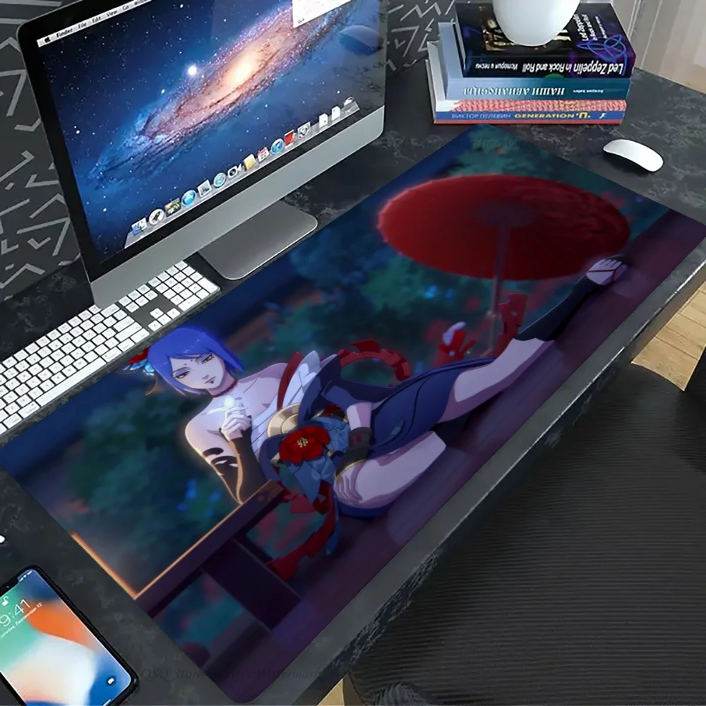 1pc NARUTO Konan Floor Mat Mouse Mat Desk Mat With Pad Gaming Accessories Prime Gaming XXL Keyboard Pad Padding Mat 6