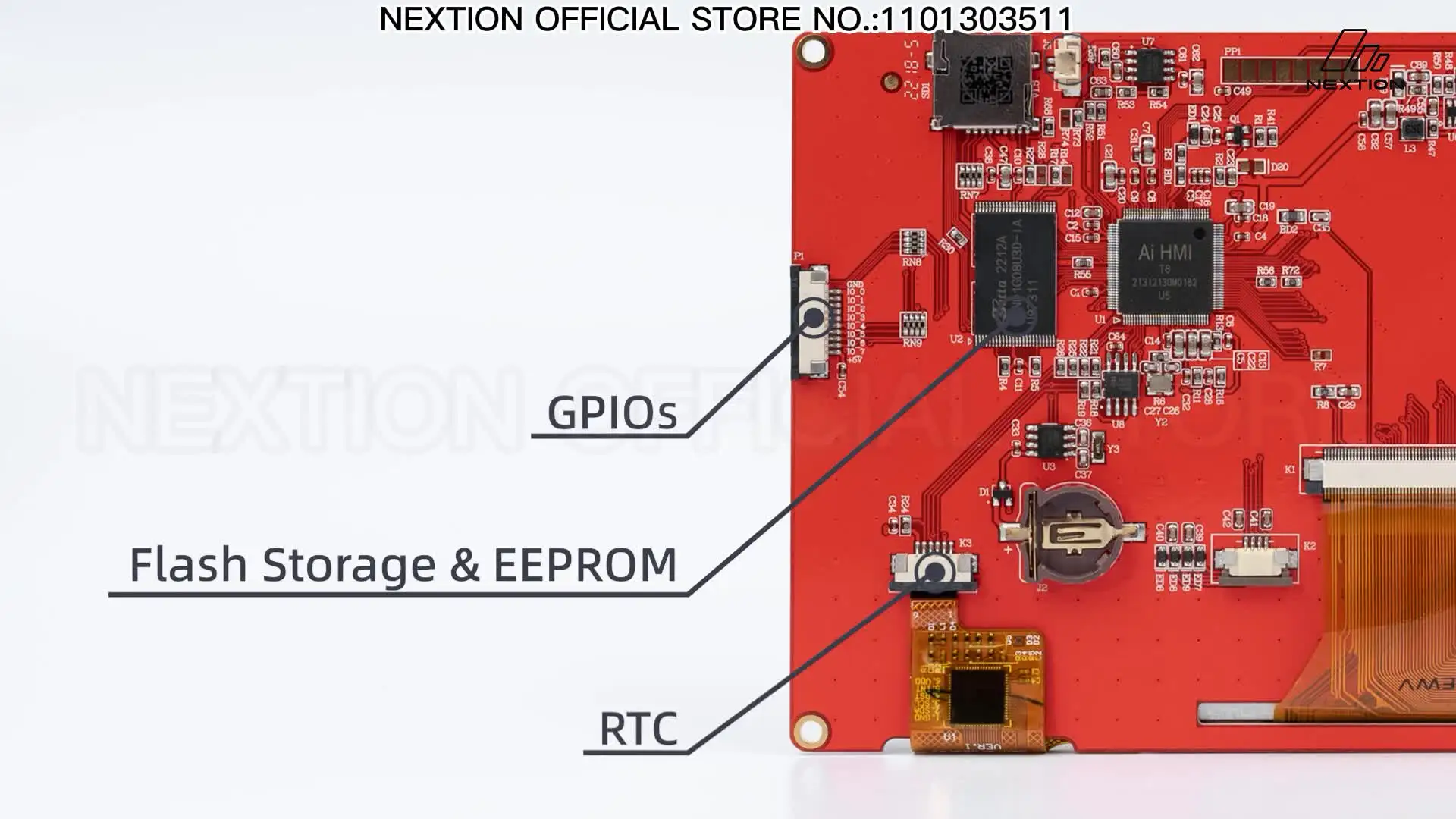 NEXTION 7.0'' Intelligent LCD Touch Display Module NX8048P070-011C