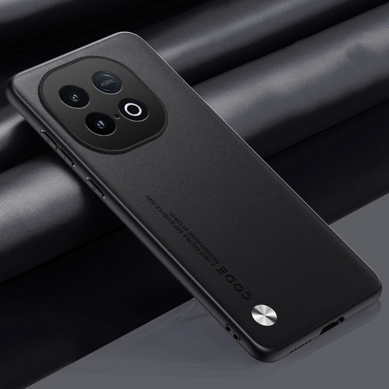 Luxury Leather Shockproof Phone Case - Protective Silicone Cover