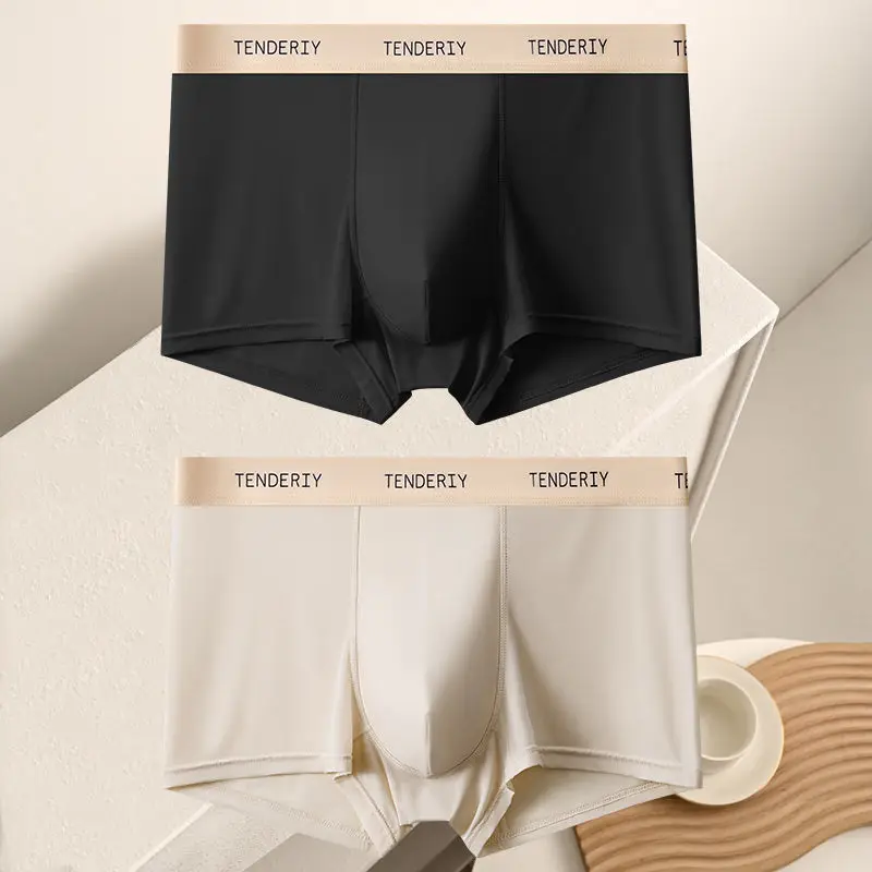 Men's Korean Style Panties Intimate Underware Homme Boxers Thermal Shorts  Sexy Lingerie Underpant  Boxershorts Boxer Briefs