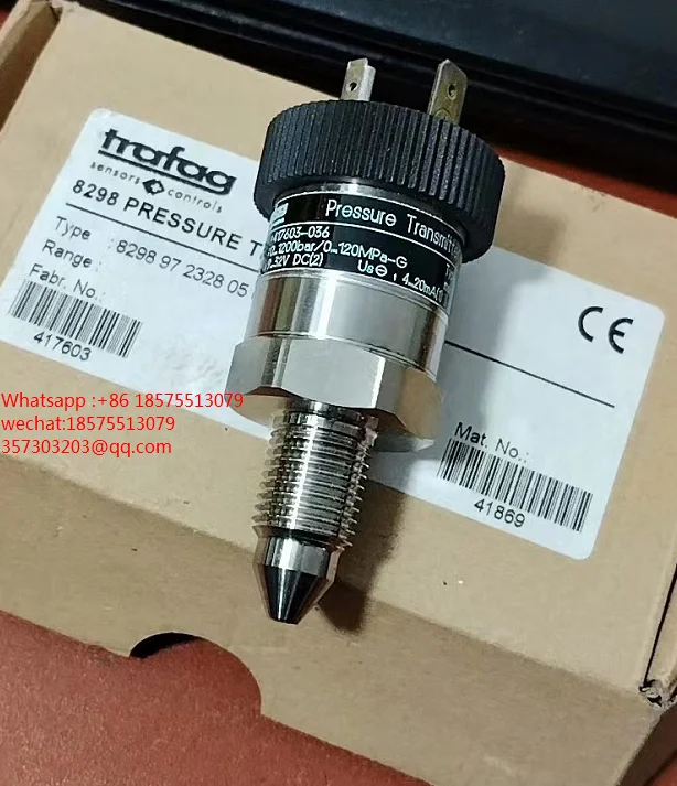 

For TRAFAG 8298.97.2328 Pressure Sensor 0-1200 Bar Brand New