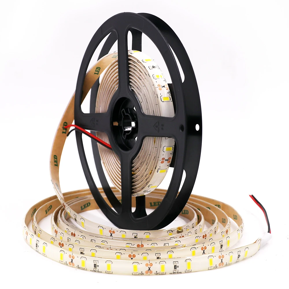 

SMD 5630 LED Strip DC 12V 60Leds/M Cool/Natural/Warm/Pure White Flexible Ribbon Rope LED Light