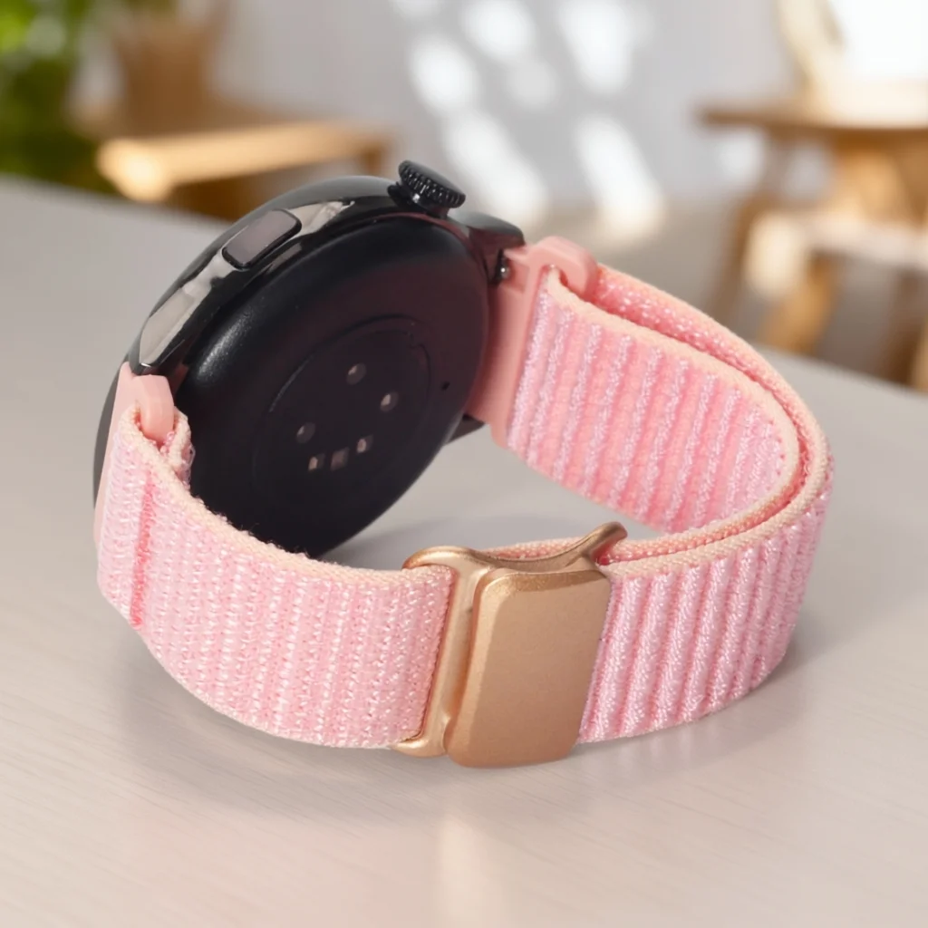 Nylon Magnetic Sports Strap Wristband, 22/20mm