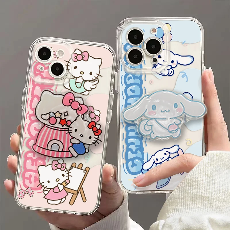 Sanrio Hello Kitty Bracket Phone Case For Tecno Camon 30 20 Pova 6 5 Spark 10.jpg Sanrio Hello Kitty Bracket Phone Case For Tecno Camon 30 20 Pova 6 5 Spark 10.jpg