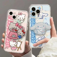 Sanrio Hello Kitty Bracket Phone Case For Tecno Camon 30 20 Pova 6 5 Spark 10.jpg