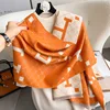 New Luxury Winter Scarf Cashmere Long Fringe Scarves High Quality Women Thicken Wrap Shawl Ladies Pashmina Warm Scarf