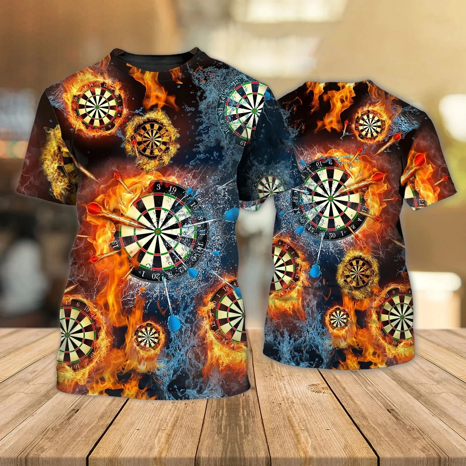 Summer T-Shirts Darts 3D Print T-Shirt Kids O-Neck T Shirt Fashion Casual Kawaii Boys Girls Children Harajuku Tees Tops Clothing 5
