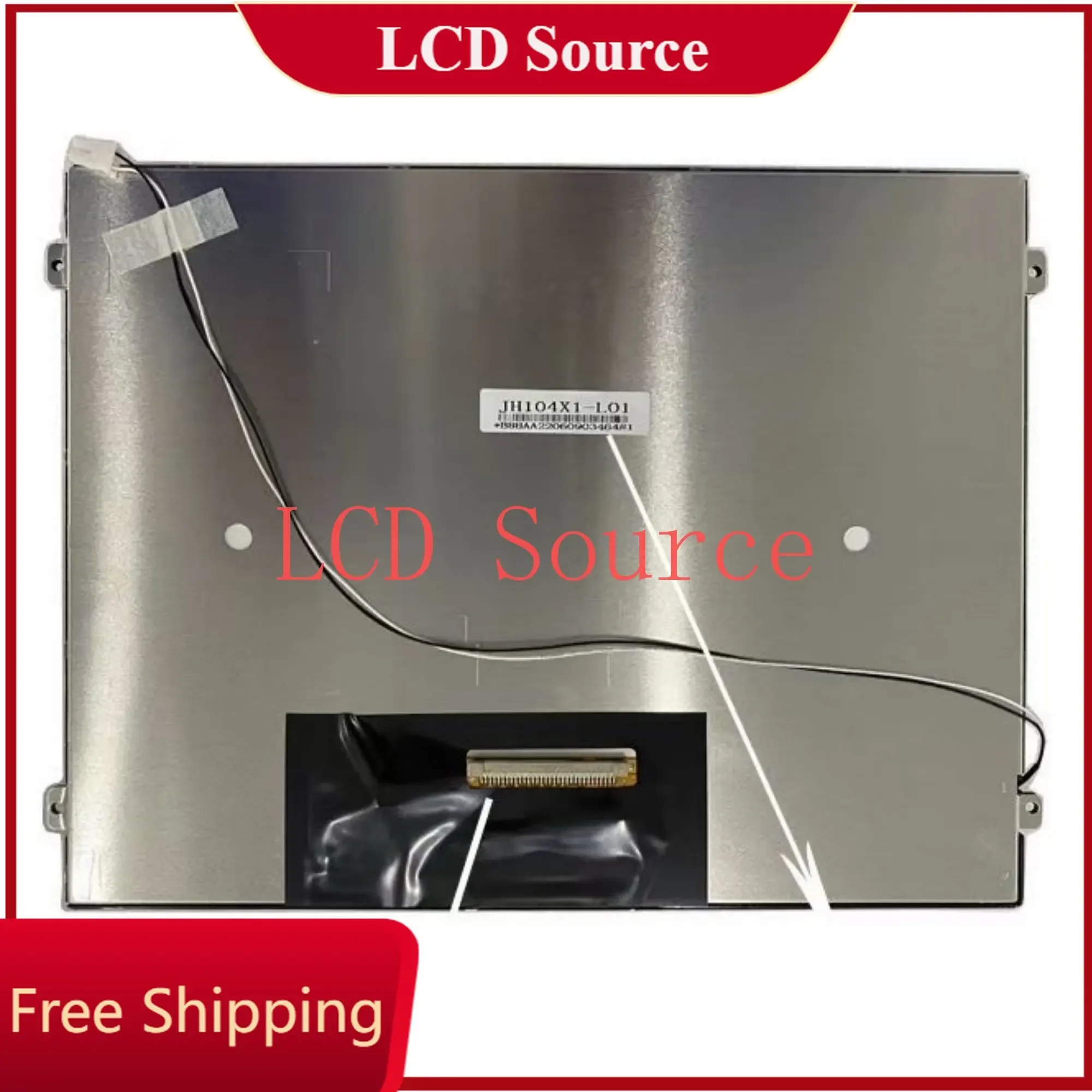 JH104X1-L01 10.4 Inch LCD Screen 1024x768 Display Panel LVDS 30pins ...