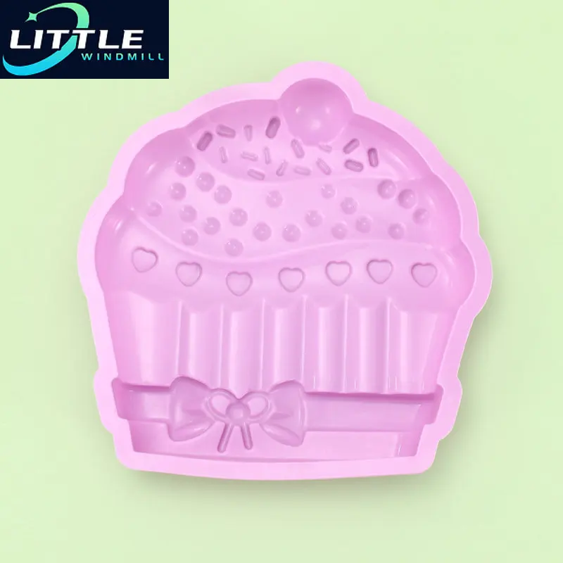 

1Pc Heart Bow Shape Silicone Mousse Cake Mold Dessert Baking Pan Tray Mould Wedding Party Decor