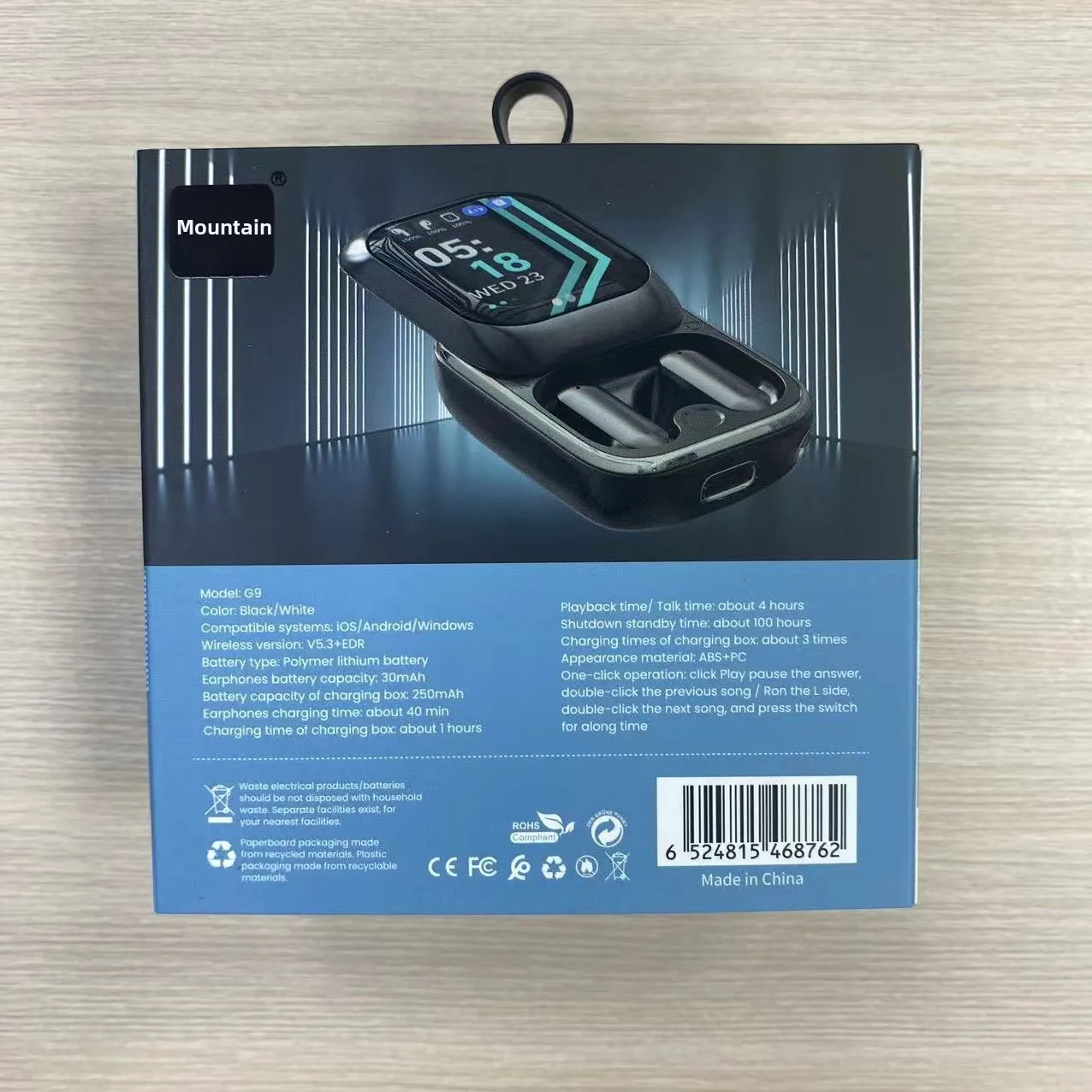 Latest Wholesale Bluetooth Earphones with Sliding Cover