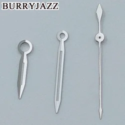 Elegant Silver/Gold/Rose Gold/Gun Watch Hands with Green Luminous Coating (Silver)