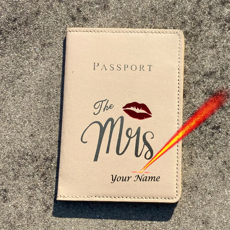 Protège Passeport Personnalisé Marron – Voopies