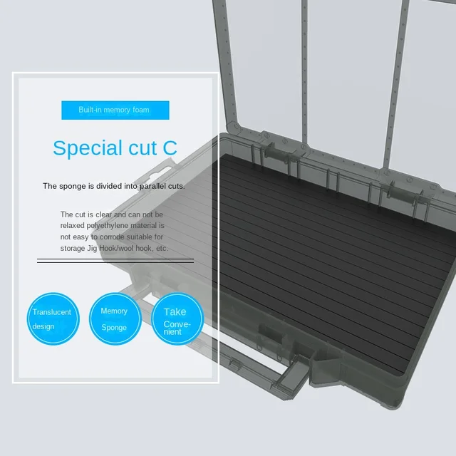 MEIHO 파라그라 상자: 낚시 애호가를 위한 다재다능하고 보호적인 루어 보관 솔루션
