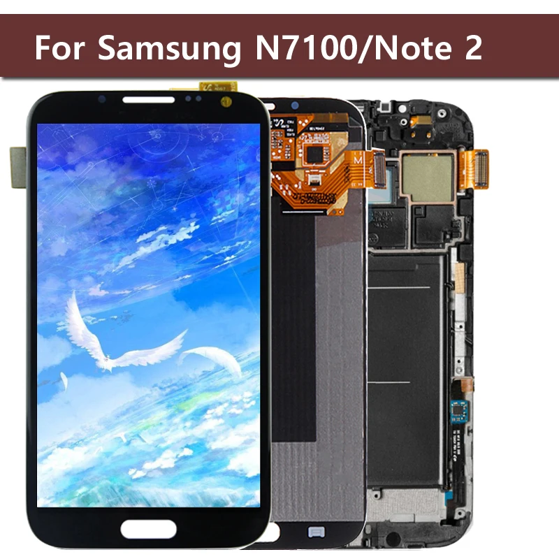 LCD Screen For Samsung GALAXY Note N7100 N7105 LCD Display+Touch