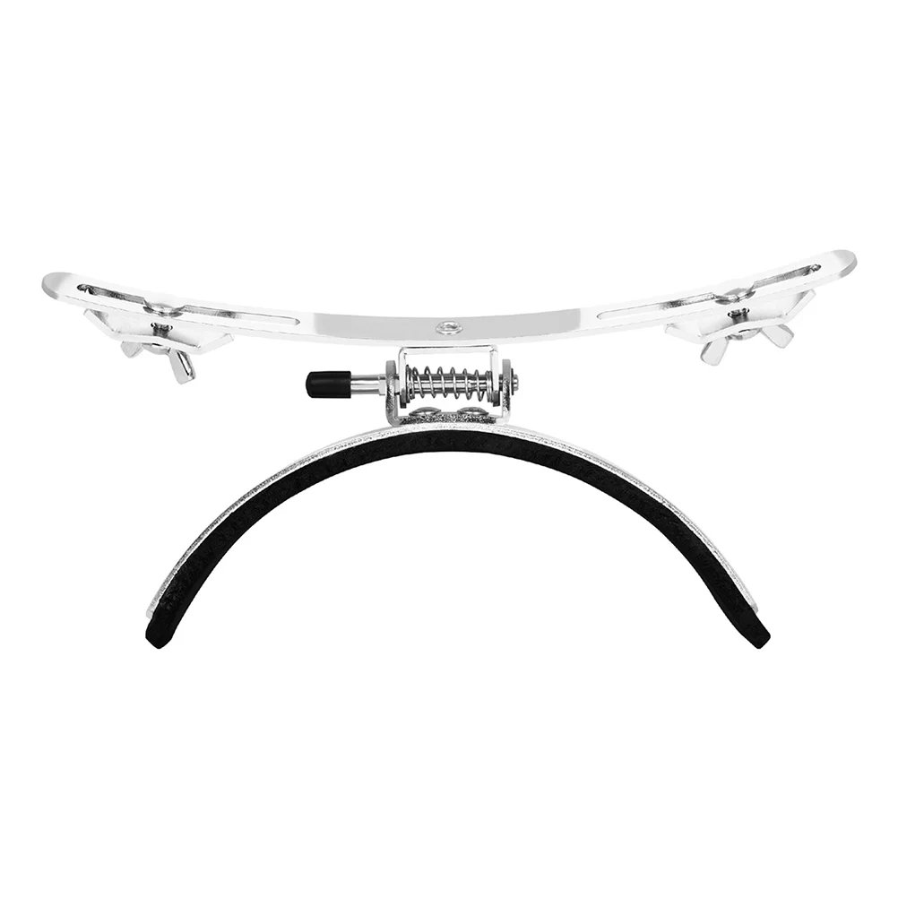 Drum Pad Marching Leg Rest Anti-rust Snare Support Accessory Durable Metal for Silver Child