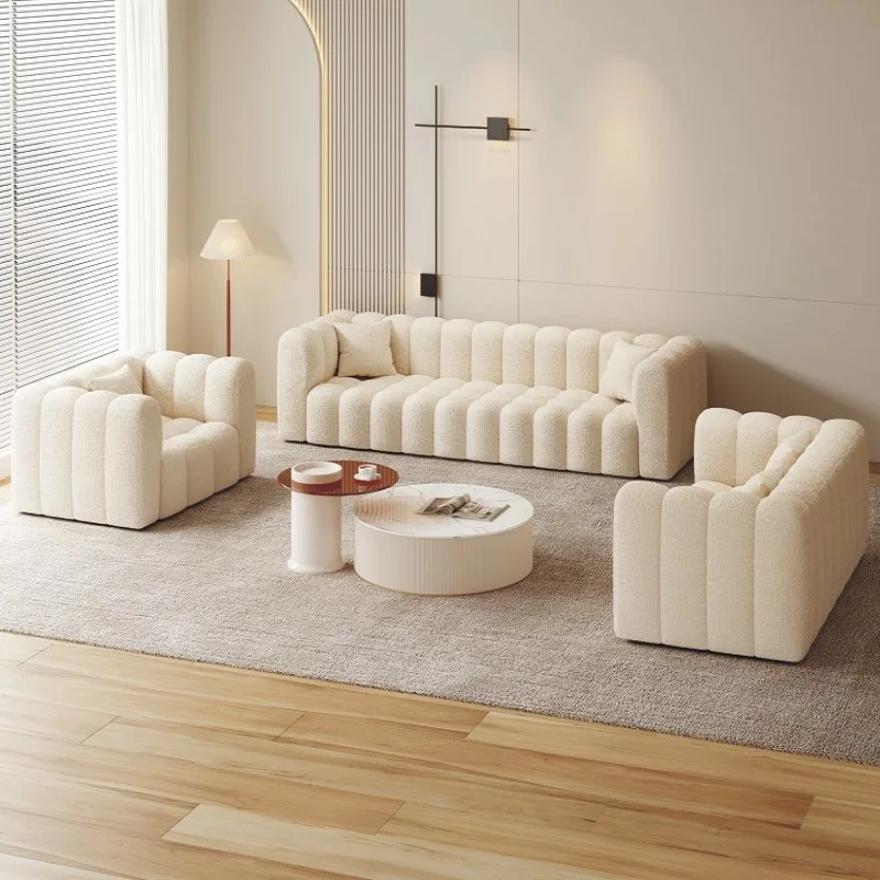 

Big Customized High Quality Sofa Living Room Relax Lazy Nordic Single Couch Double Reading Factory Sofa 2 Plazas Home Furniture