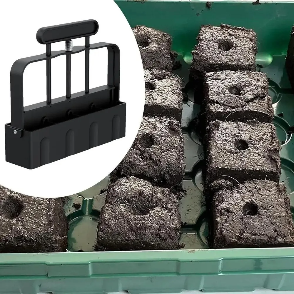 Soil Block Maker Manual Soil Block Maker Garden Garden Sowing Forest Farm Tools Root Soil Culture Container Making