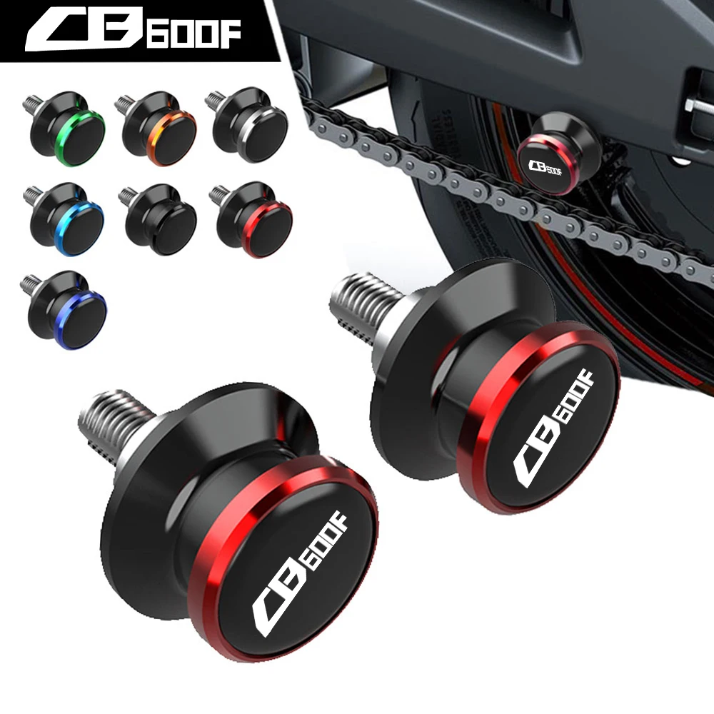 

For Honda CB600F HORNET 1998-2006 CB 600F 2007-2013 2012 2011 2010 2009 2008 Motorcycle CNC Swingarm Spools Sliders Stand Screws