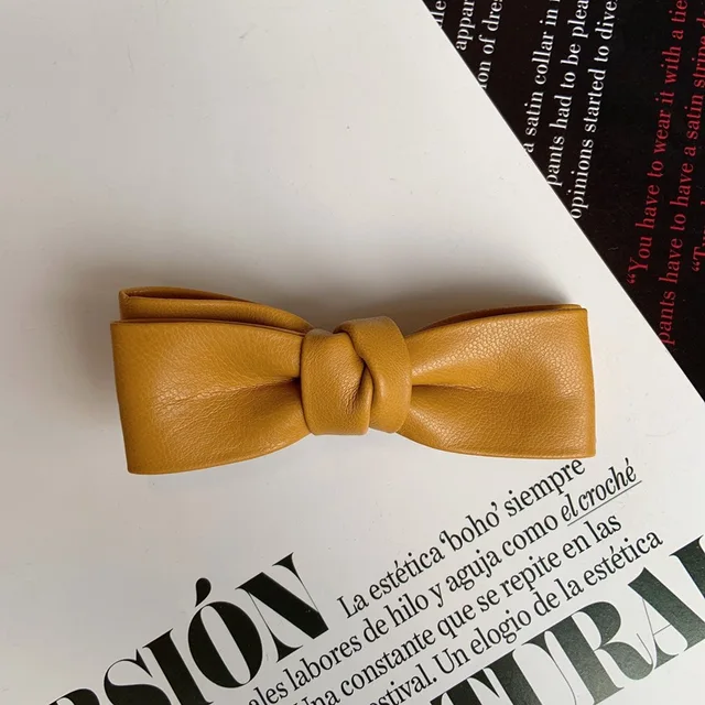 New Women Long Leather Ponytail Hold Hair Tie ободок для волос Headband Hair bands For Girls Hair Accessories gumki do wlosow Y 10