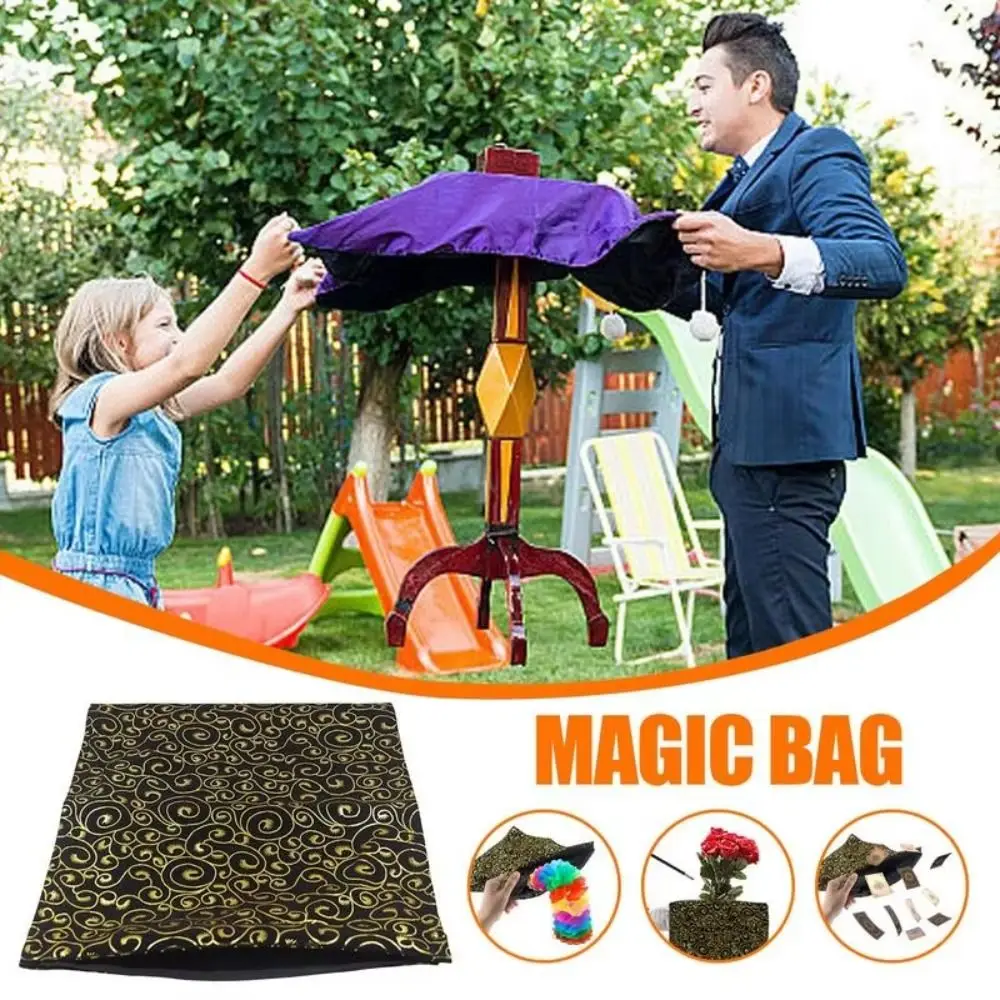 With Compartment Magic Tricks Change Bag Easy Operation Object Appear Magics Invisibag Magic Props Black Invisible Magic Bag