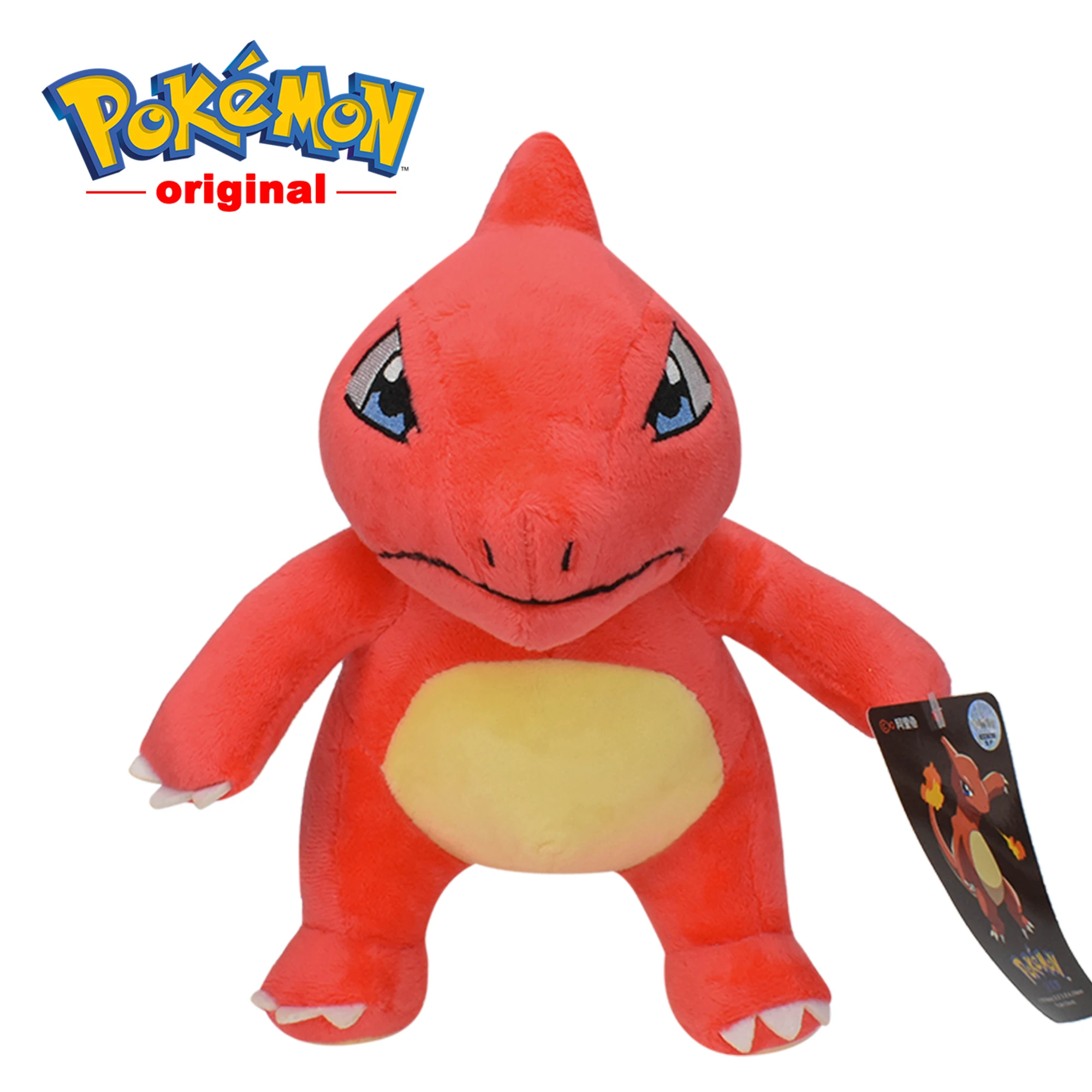 

POKEMON Original Charmeleon Plush Toy Peluche Cartoon Dolls Kawaii Stuffed Dolls Birthday Christmas Gift For Kids Collection